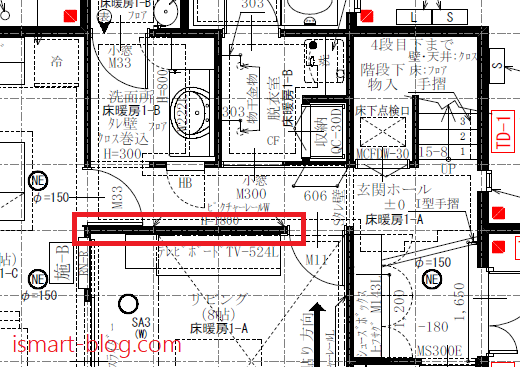 一条工務店i-smartの平面図